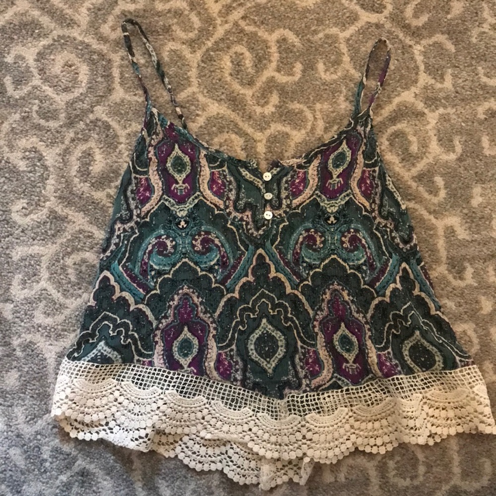Cropped tank top
